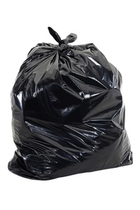 Rao HDPE nhiệm vụ nặng nề màu đen túi rác Thùng rác bao tải nhiệt mạnh mẽ từ chối dập nổi ISO9001/ISO14001 chứng nhận tùy chỉnh đơn đặt hàng được chấp nhận - Product Image 3