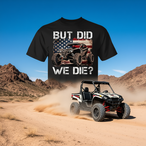 Amante degli UTV: Fuoristrada Side-by-Side ma Siamo Morti? Maglietta SXS - Product Image 3