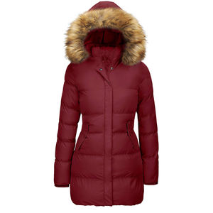 Eco-Friendly Puffer Jacket <b>Women's</b> High Quality Long Puffer Jacket for Winter Plus Size <b>Padded</b> <b>Coat</b> for Sale - Product Image 1