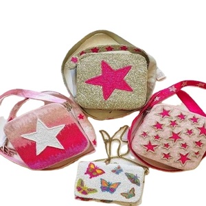 Sac à main personnalisé à perles avec bandoulière Sac de luxe brodé avec sangle détachable - Product Image 2