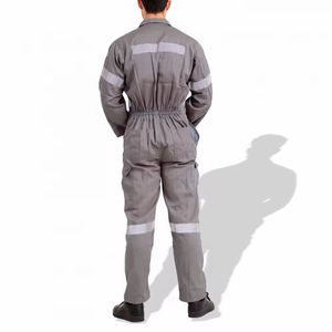 Material duradero Ropa DE TRABAJO Uniforme Equipo de protección industrial Chaqueta resistente Algodón transpirable Costura confiable - Product Image 6