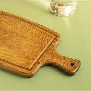 Tabla de Cortar de Madera para Cocina, Rectangular, Resistente, 1.5 cm de Grosor, Apta para Lavavajillas y Fácil de Limpiar para Uso Diario - Product Image 2