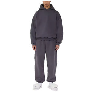 Jogging ample de style streetwear très vendu, survêtement pour homme, molleton épais, vêtements de sport, ensembles de survêtement pour homme - Product Image 3