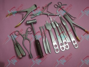 ชุดศัลยกรรมกระดูกและข้อพื้นฐาน16ชิ้นอุปกรณ์กระดูกสันหลังแบบแมนนวลทำจากสเตนเลสสตีล - Product Image 3