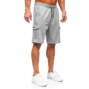 Custom unisex polyester <b>gym</b> <b>shorts</b> with 5 inch inseam <b>anime</b> fitness design mesh fabric pocket for basketball workouts - Product Image 3