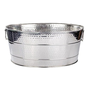 Seau à glace de bar de baignoire de boisson d'acier inoxydable de tendance d'industrie taille faite sur commande fantastique pour le camping extérieur - Product Image 5