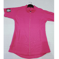 Batas de hospital de jersey para pacientes, para uso hospitalario, para hombres y mujeres, de recuperación, con abertura lateral, cierre de broches, manga corta, ropa adaptable para cirugía de hombro