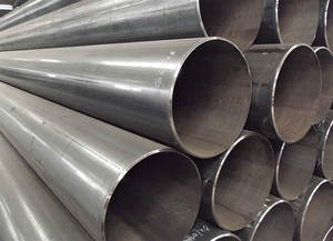 Tubería Industrial de Acero Negra, Tubos Redondos de Acero al Carbono para Construcción de Petróleo y Gas, Sección Hueca, Hecho en Turquía, Suministro a Granel - Product Image 3