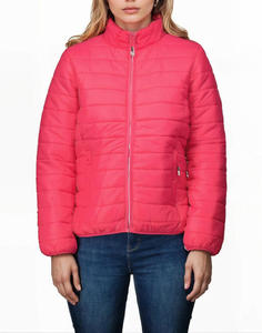 Chaqueta Acolchada de Punto para Mujer, Cálida para Invierno, Diseño Moderno y Elegante, Chaqueta Acolchada Regular para Mujer - Product Image 1