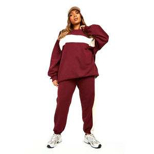 Conjunto Deportivo de 2 Piezas para Mujer, Invierno 2026, Algodón 100%, Informal, Secado Rápido, Transpirable, OEM ODM - Product Image 1