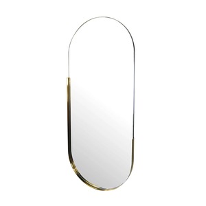 Glamorous Round Metal Wall Hanging <b>Mirror</b> Adding Shine Sophistication And Contemporary Elegance To Bedrooms Living Rooms - Product Image 4