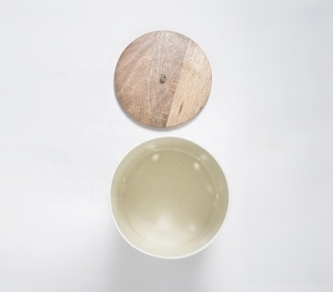 Customised Kawaii Potato <b>Storage</b> Jar Galvanized Iron Food Container Wooden Lid Food <b>Spice</b> Honey <b>Storage</b> Direct Manufacturer - Product Image 5