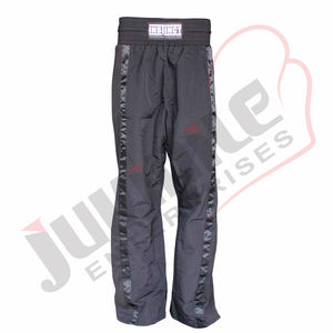 กางเกงต่อยมวยแบบมีสายรัดสีเดียวกางเกงฝึกซ้อมศิลปะการต่อสู้ดีไซน์ใหม่ - Product Image 5