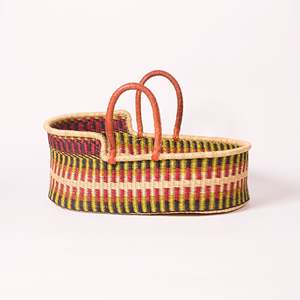 Cesta de Moisés de guardería para bebés recién nacidos precio más barato cestas de bebé de algas marinas ecológicas con colchón - Product Image 3