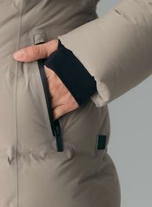 OEM Custom Logo Hot Sale Winter Men's High Visibility <b>Yellow</b> Fashionable Puffer Coat Hooded Zipper Soft Shell 2025 - Product Image 4