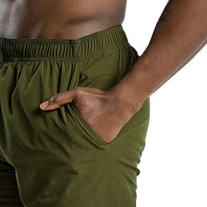 Pantalones cortos deportivos de doble capa con logotipo personalizado para hombre, pantalones cortos deportivos para correr, pantalones cortos deportivos para hombre - Product Image 5