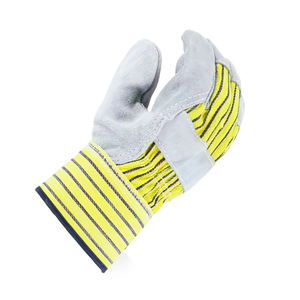 Meilleure vente Gants de travail en cuir fendu en nitrile à usage général Sécurité industrielle Protection des mains résistante à l'abrasion - Product Image 2