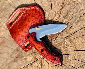 Navaja Plegable de Acero al Carbono Hecha a Mano, Superventas, Supervivencia, Bushcraft, Camping, Multiherramienta, Cuchillo de Bolsillo para Caza - Product Image 1