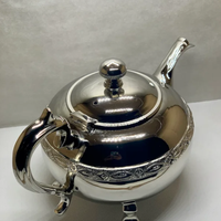Théière marocaine artisanale dorée modèle Orne, services à thé classiques, pots faits à la main, NOUVEAU, OEM disponible, couleur personnalisable, pour la maison