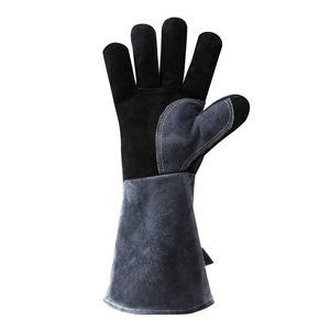 ถุงมือเชื่อมหนัง cowhide แยกถุงมือเชื่อมจากโรงงาน - Product Image 5