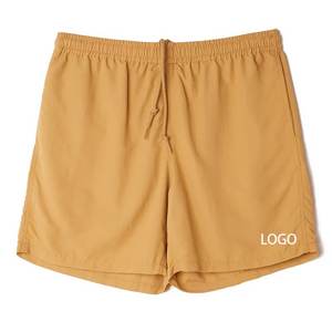 Pantalones cortos de baño con estampado floral a cuadros para hombre, traje de baño de diseño personalizado, ropa de playa elegante, precio al por mayor de fábrica en Bangladesh - Product Image 5