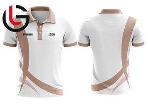 Tela de Punto de Algodón Orgánico 100% con Spandex, Diseño Personalizado, con Impresión Digital, para Camisa de Golf Casual de Hombre, Talla Grande - Product Image 4