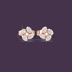 Bijoux de luxe légers pour femmes S925 Bague classique en moissanite à quatre griffes et boucles d'oreilles incrustées en argent Simple Design élégant - Product Image 1