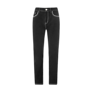 Pantalones vaqueros de mezclilla Vintage para hombre, traje de moda de invierno/primavera sólido para todos los días, pantalones informales de corte recto de Material fuerte cómodo - Product Image 5