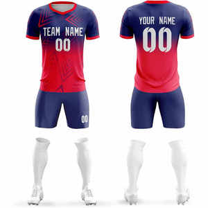 Uniforme de football pour jeunes 2025 uniforme de football personnalisé 100% polyester confortable adultes coupe automatisée chemises et hauts vêtements de football - Product Image 1