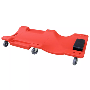 <span class=keywords><strong>Planche</strong></span> de <span class=keywords><strong>mécanicien</strong></span> automobile en PEHD épaissi rouge 40"/36" certifiée CE pour réparation et entretien automobile - Product Image 1