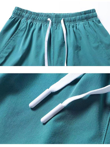 โลโก้ที่กําหนดเองคุณภาพสูงวิ่งออกกําลังกายผ้าไหมน้ําแข็งกางเกงขาสั้นกีฬาแห้งเร็วสําหรับผู้ชาย - Product Image 6