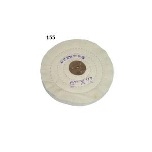 Paños de calicó sin blanquear con centro de cuero cosido de 5 x 40 pulgadas para herramientas de joyería - Product Image 2