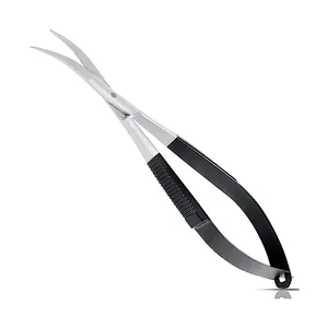 High Quality Action Curved Blade 4.5 Inch Scissors For Applique Embroidery Embroider Works Or Tailor Work Sharp Edges Curved
