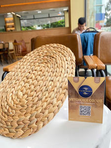 Venta al por mayor 100% manteles individuales de jacinto de agua ecológicos naturales personalizables OEM ODM de platos y platos de Vietnam - Product Image 4