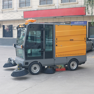 Véhicule de nettoyage industriel extérieur pour routes et rues, <span class=keywords><strong>aspirateur</strong></span> de sable, de <span class=keywords><strong>feuilles</strong></span> et de poussière, balayeuse électrique de haute qualité fabriquée en Chine - Product Image 6