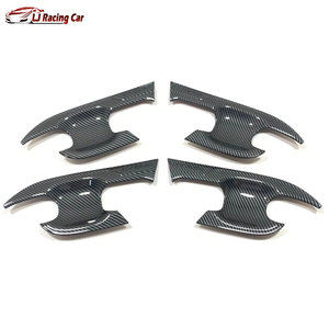 มือจับประตูรถคาร์บอน ABS ป้องกันรอยขีดข่วนสำหรับ <span class=keywords><strong>Honda</strong></span> <span class=keywords><strong>Civic</strong></span> FE1 FL1 Si RS แบบ FL5 <span class=keywords><strong>Type</strong></span> <span class=keywords><strong>R</strong></span> Mitsuoka M55 2022-2025 - Product Image 5