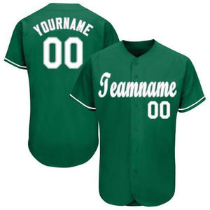 2025 superventas logotipo personalizado sublimación camisetas de béisbol rayas liso 100% poliéster liso Jersey de béisbol para la venta - Product Image 6
