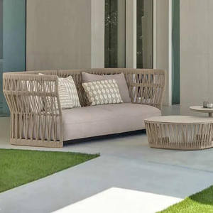Vente chaude Jardin Canapé Meubles Coin Rotin Chaise Canapé Étanche Modulaire avec Style Moderne Pour La Décoration De La Maison - Product Image 6