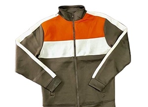 Conjunto de chándal Jogger para hombre con tela transpirable y chaqueta con cremallera para hacer ejercicio, viajar y comodidad diaria - Product Image 2