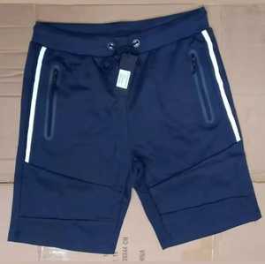 Pantalones cortos informales personalizables de alta calidad Unisex, lona impermeable transpirable, cintura media, patrón sólido, logotipo personalizado, cordón - Product Image 1