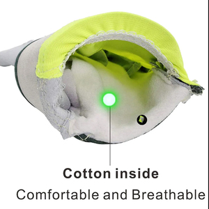 Venta al por mayor guantes de cuero de vaca canadienses equipo de protección personal con funciones anti-corte anti-impacto guantes de trabajo Pakistán - Product Image 3