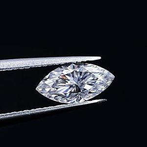 Diamant en vrac de 0,5 carat, taille marquise, brillant, cultivé en laboratoire, qualité supérieure, éclat premium - Product Image 3