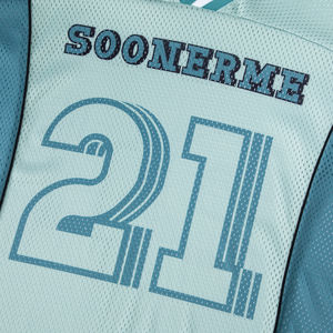 Vente en gros de vêtements de sport dernier cri 100% polyester maillot de football séchage rapide respirant entièrement imprimé maillot de football - Product Image 4