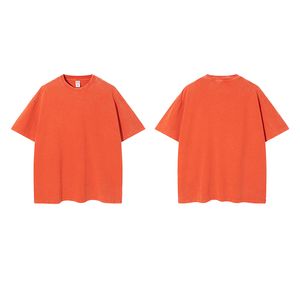 เสื้อยืดโออีเอ็มขายส่งแบบซักแล้ว เนื้อผ้าหนา พิมพ์ลายดิจิตอล สีดำ ทรงโอเวอร์ไซส์ ลายกราฟิก ล้างสีแบบวินเทจ เสื้อยืดสั่งทำพิเศษสำหรับผู้ชาย - Product Image 1