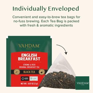 VAHDAM, English Breakfast Black <b>Tea</b> Bags (30 Count) - Product Image 6