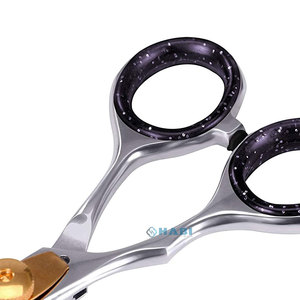 Ciseaux à cheveux professionnels en acier japonais 440C, lame de rasoir, acier inoxydable, ciseaux de salon de coiffure, outil de beauté - Product Image 5