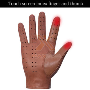 Nouveauté : Gants de Conduite en Cuir Tactile Imperméables – Qualité Supérieure, Respirants, pour le Travail – En Vente - Product Image 3