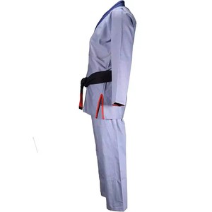 Uniforme blanco de Jiu Jitsu de marca superior profesional hecho a medida Bjj kimono Gi para entrenamiento de artes marciales para hombres - Product Image 3