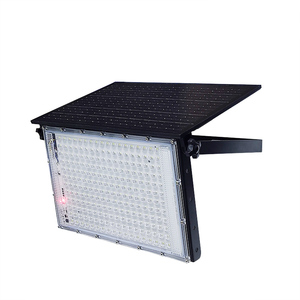 200W pliable solaire rechargeable projecteur mince aluminium PC LED 12000MAH batterie IP65 solaire <span class=keywords><strong>jardin</strong></span> éclairage télécommande - Product Image 1