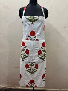 Delantal de Cocina Ajustable de Algodón con Estampado para Cocinar, Hornear y Asar, con Bolsillos para Hombres y Mujeres - Product Image 3